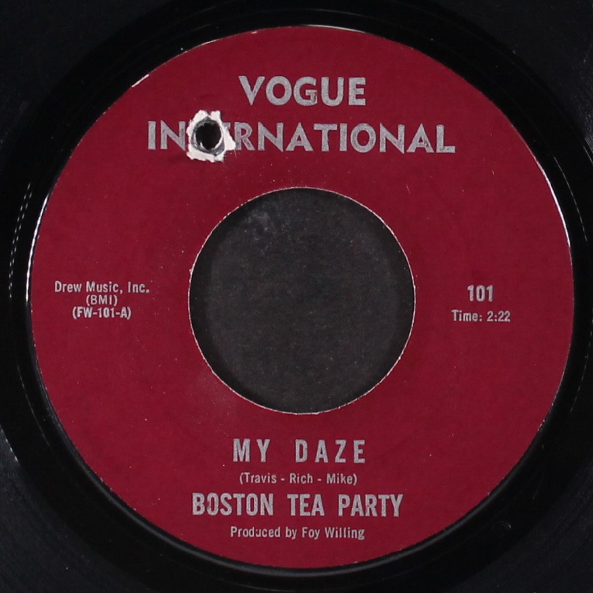 my daze / rose in the night by BOSTON TEA PARTY