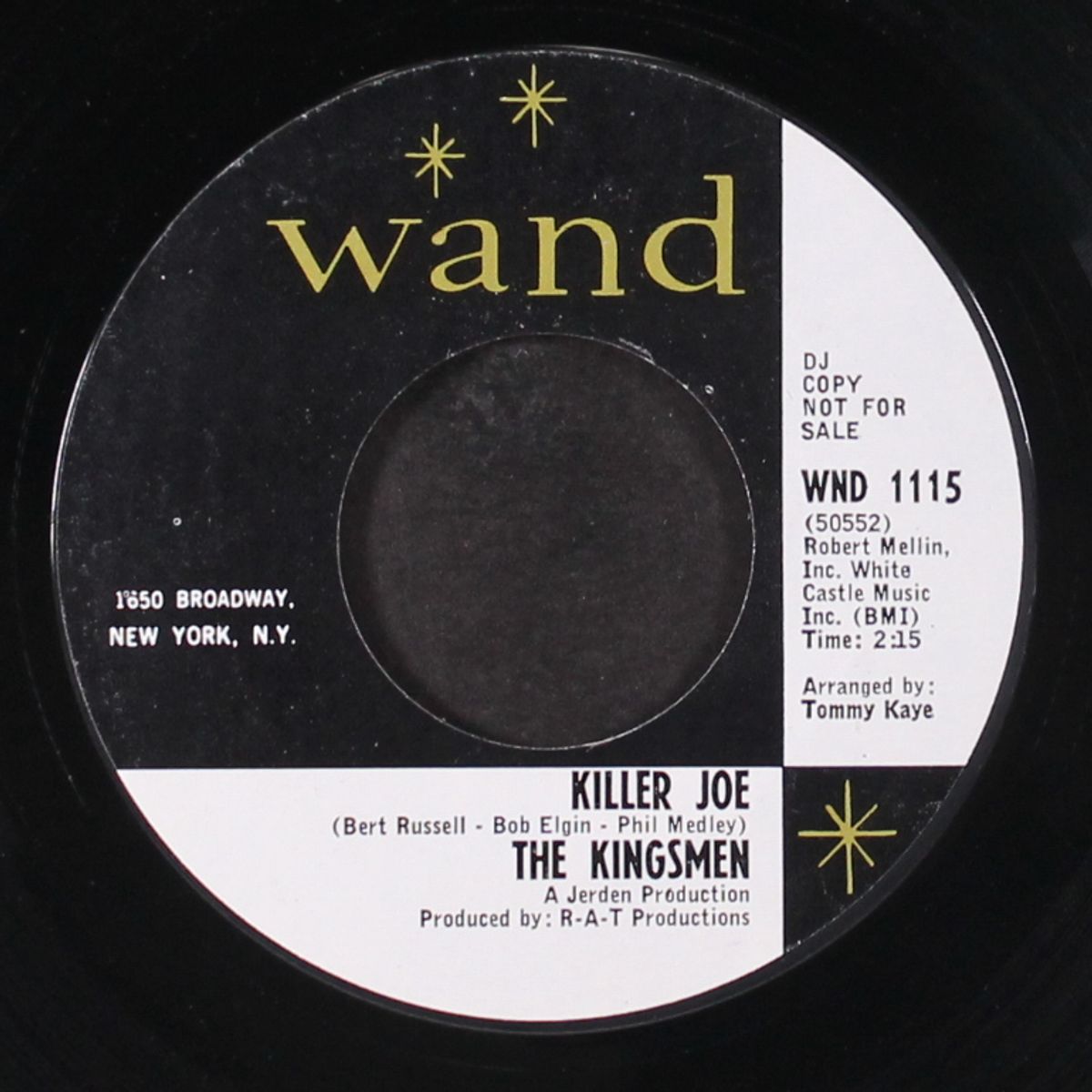 little green thing / killer joe by KINGSMEN