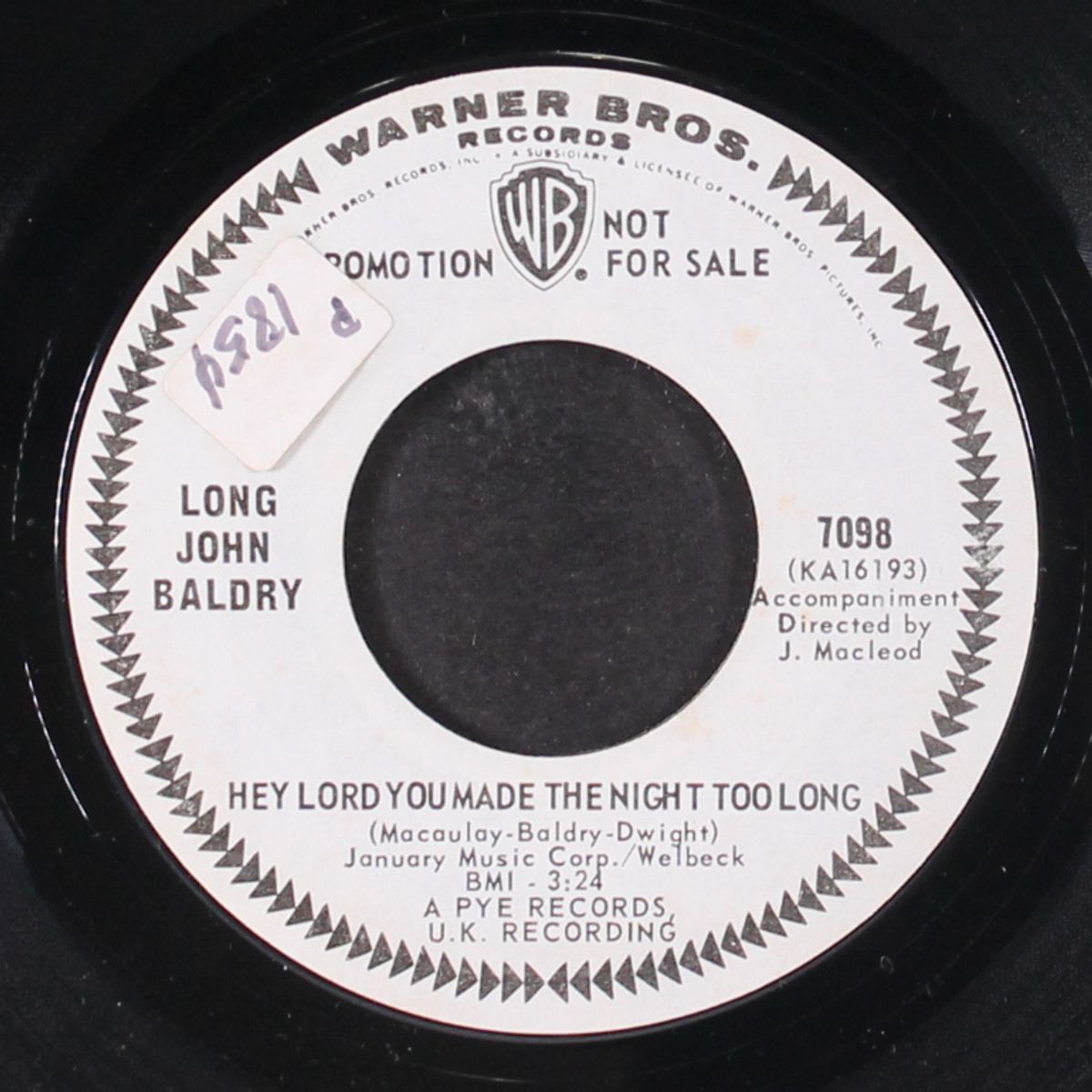 let the heartaches begin / hey lord... by JOHN BALDRY