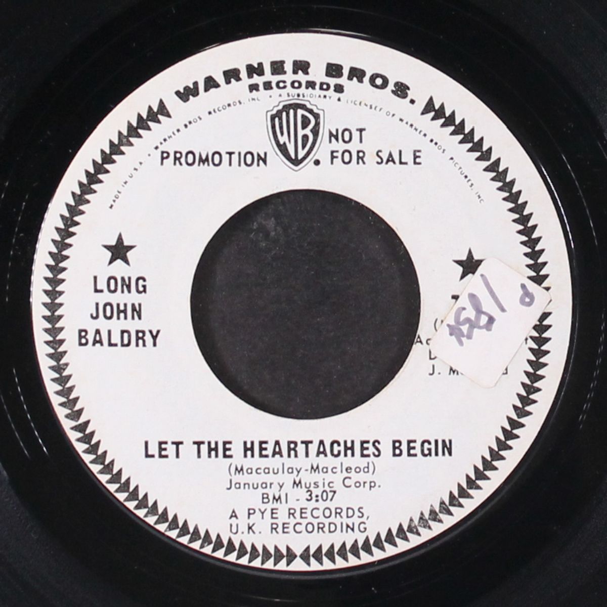 let the heartaches begin / hey lord... by JOHN BALDRY
