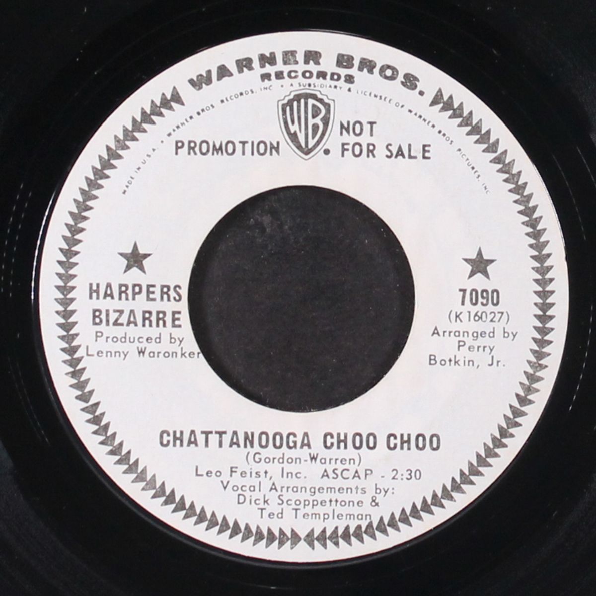 chatanooga choo choo / hey, you in the crowd by HARPERS BIZARRE