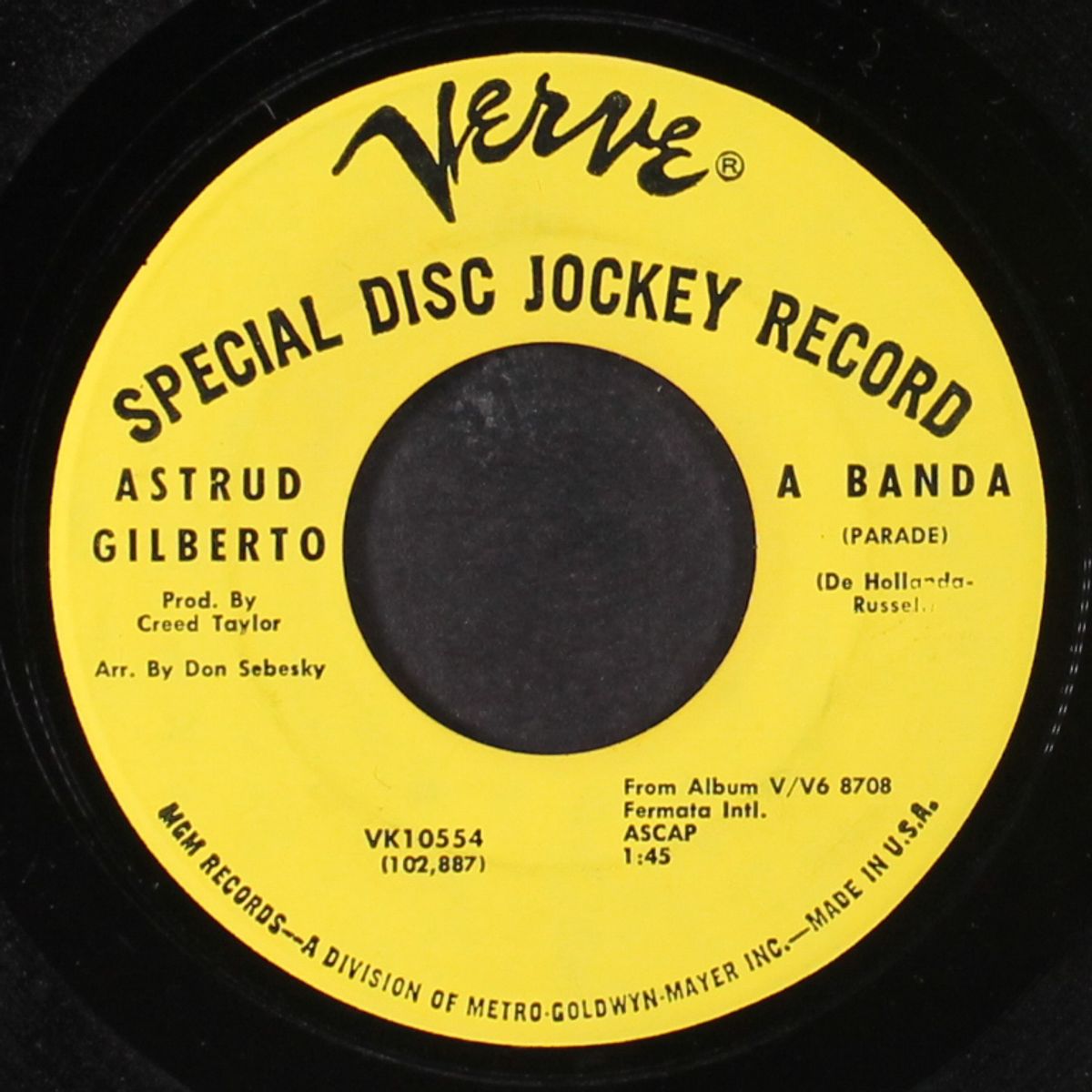 you didn't have to be so nice by ASTRUD GILBERTO