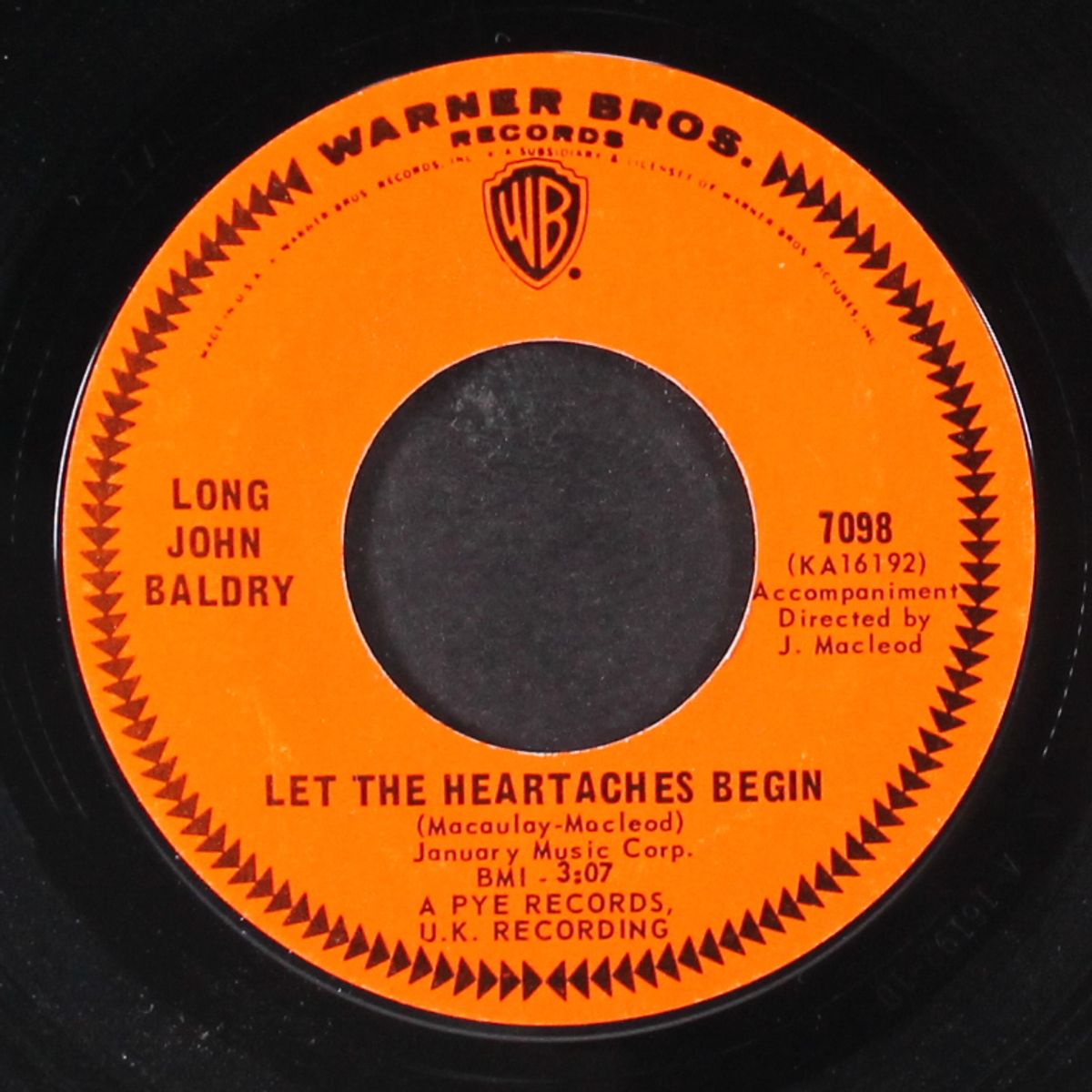 let the heartaches begin by LONG JOHN BALDRY