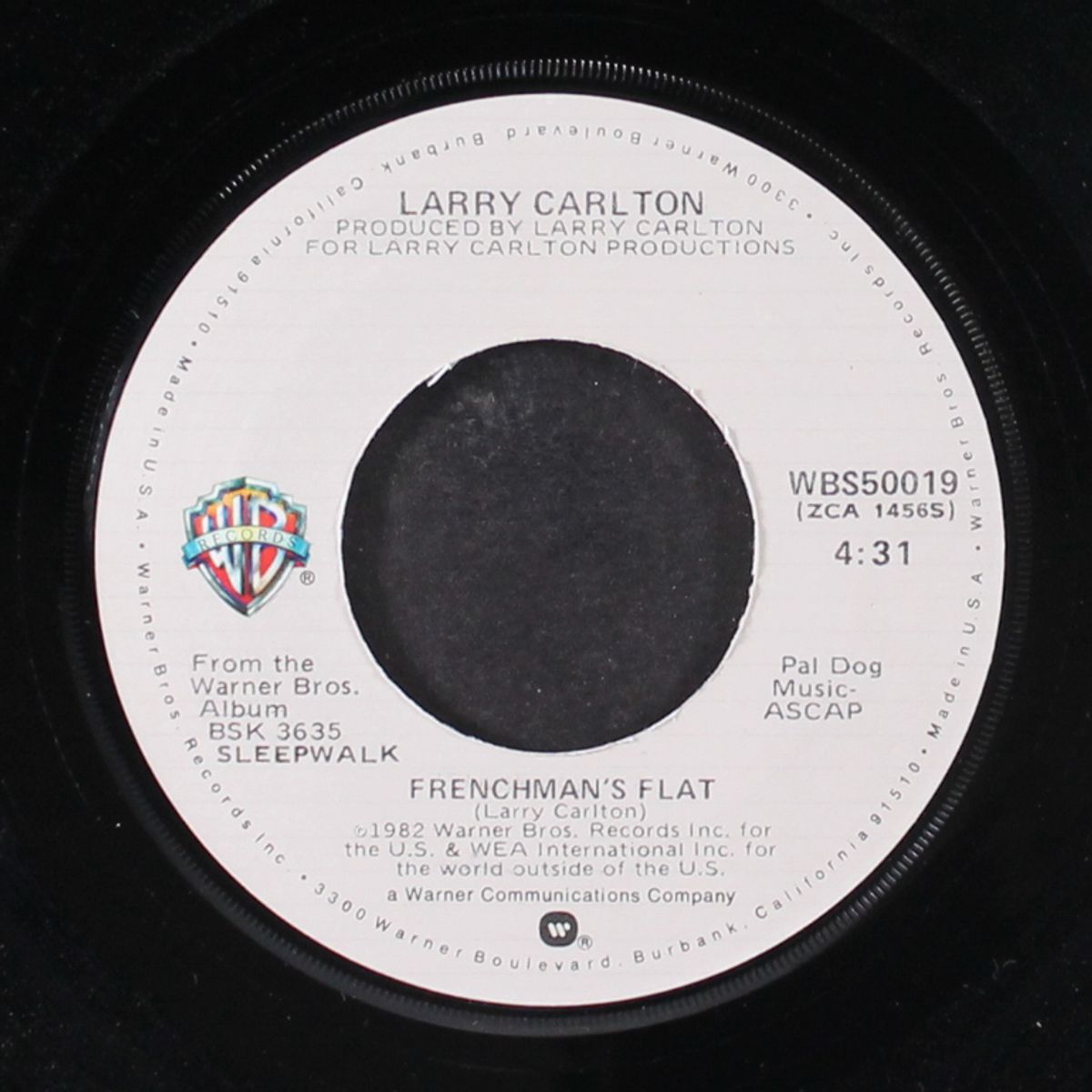 sleepwalk / frenchman's flat by LARRY CARLTON