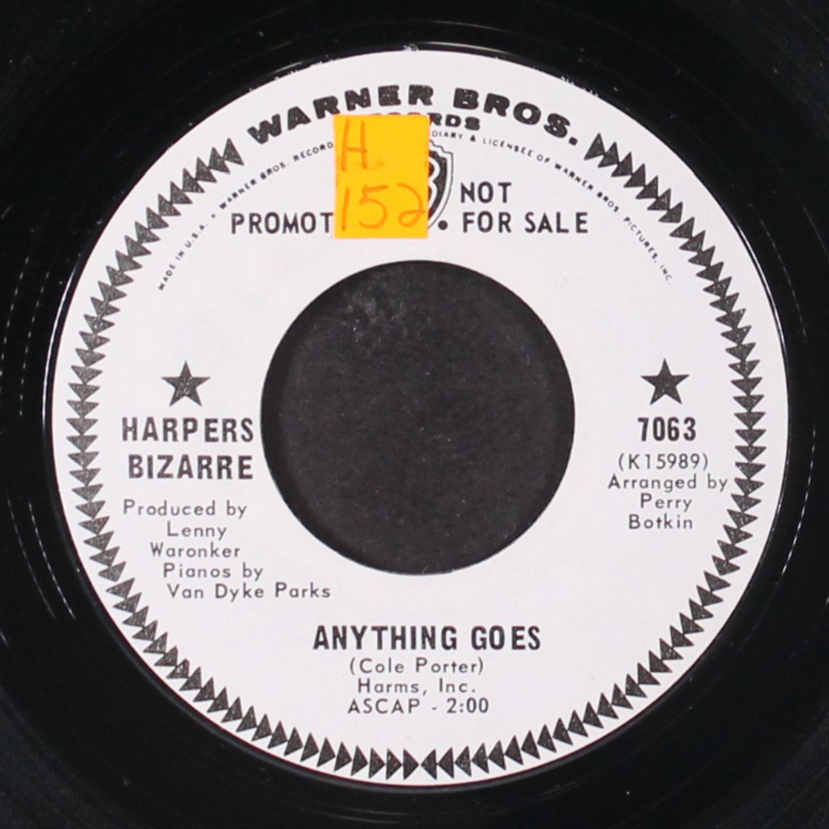 anything goes by HARPERS BIZARRE