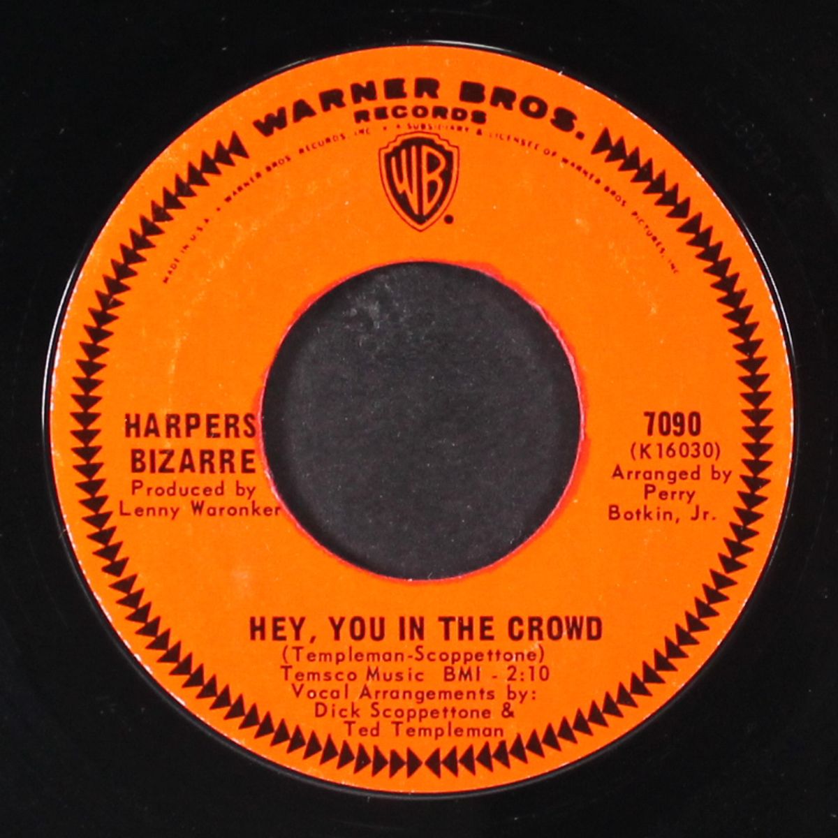 chatanooga choo choo / hey you in the crowd by HARPERS BIZARRE