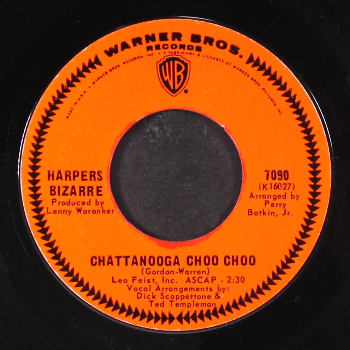 chatanooga choo choo / hey you in the crowd by HARPERS BIZARRE