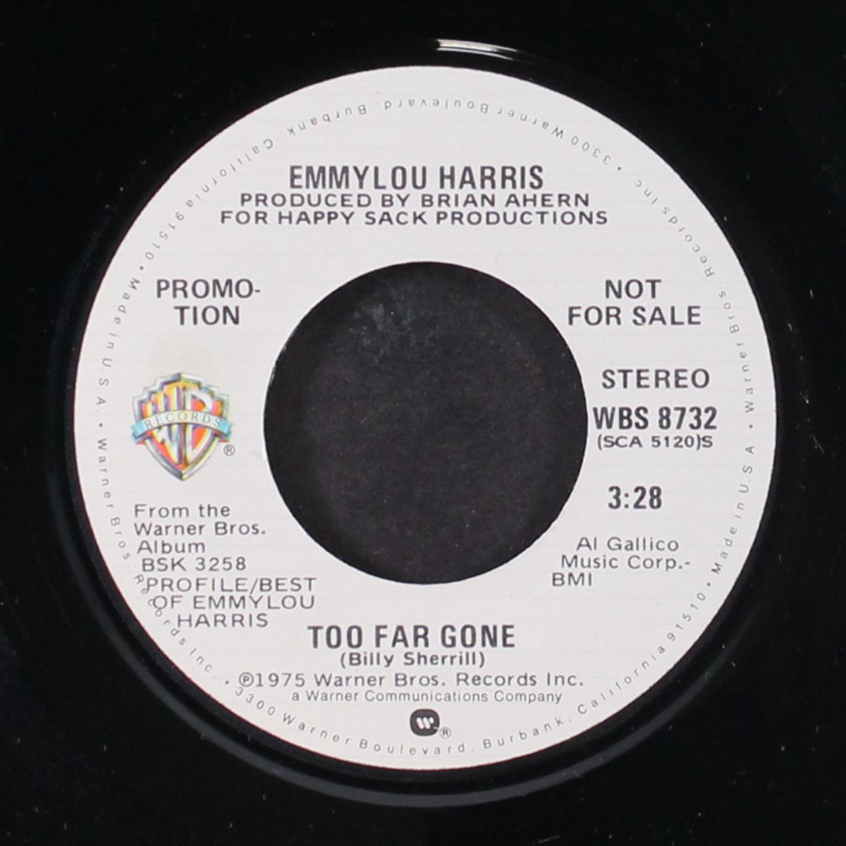 too far gone / mono by EMMYLOU HARRIS