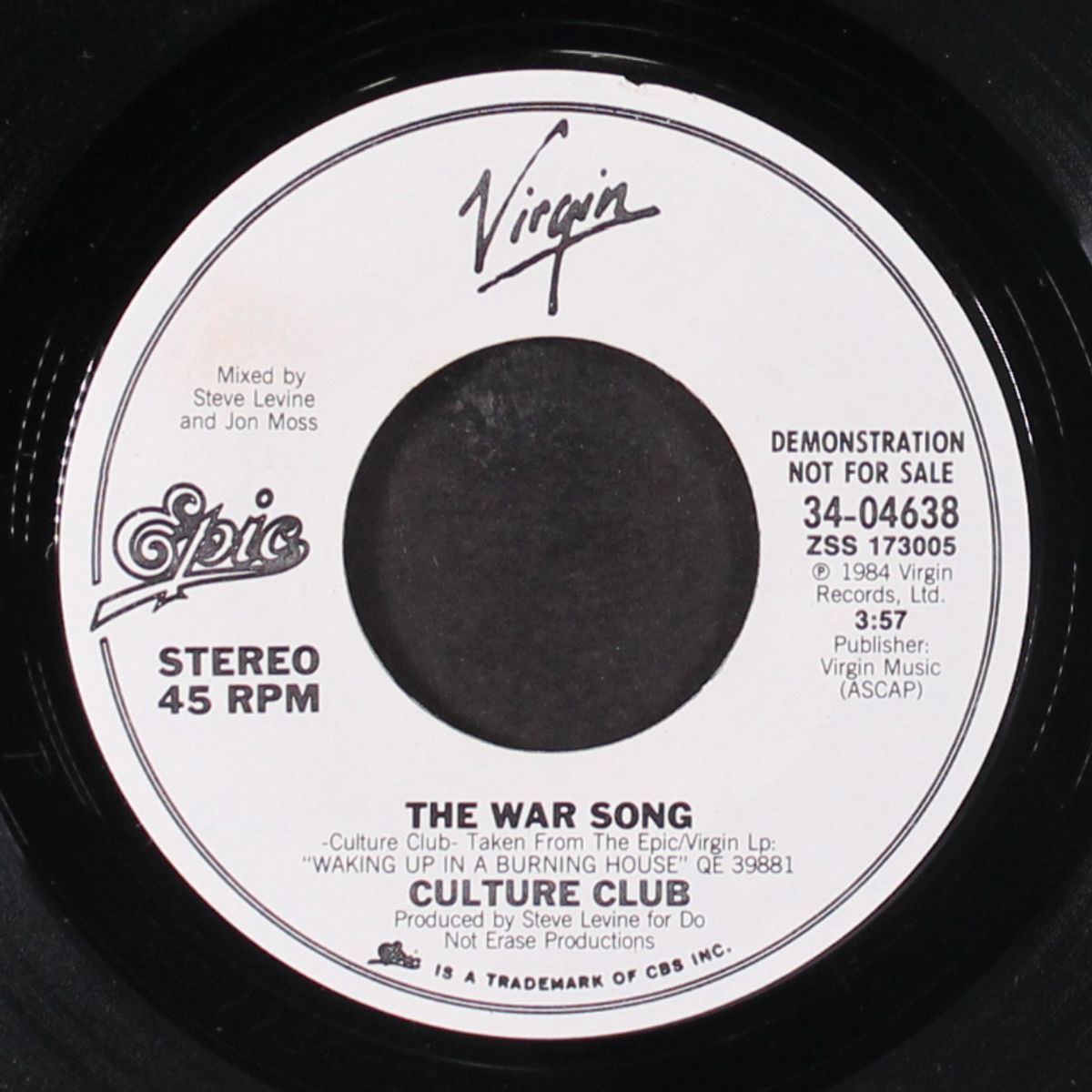 the war song / same by CULTURE CLUB