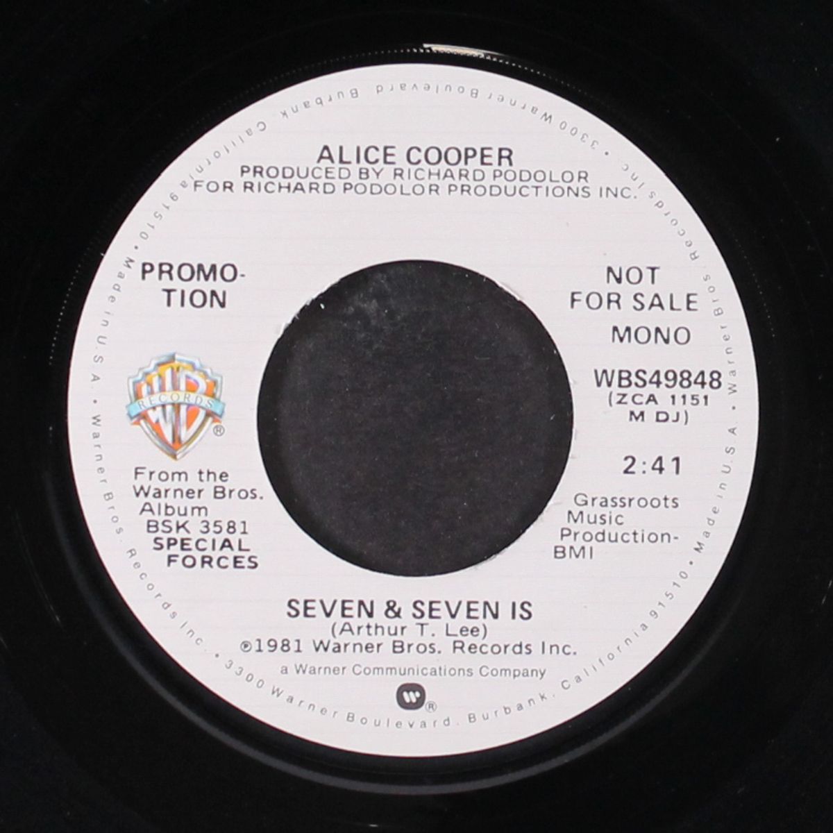 seven and seven is / mono by ALICE COOPER