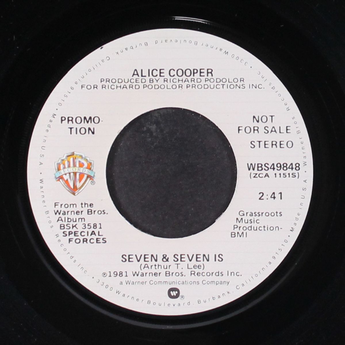 seven and seven is / mono by ALICE COOPER