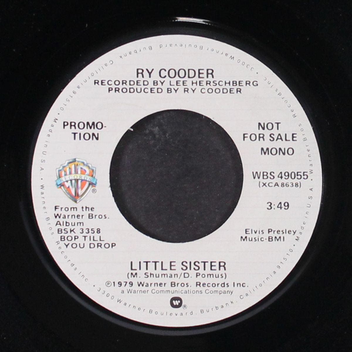 little sister / mono by RY COODER