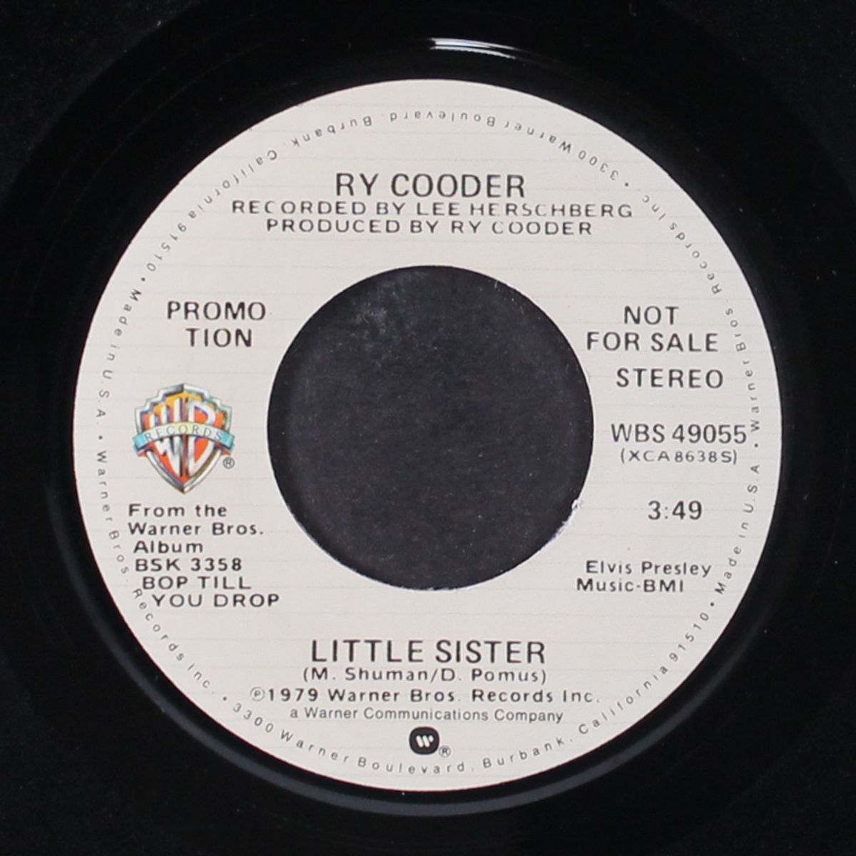 little sister / mono by RY COODER