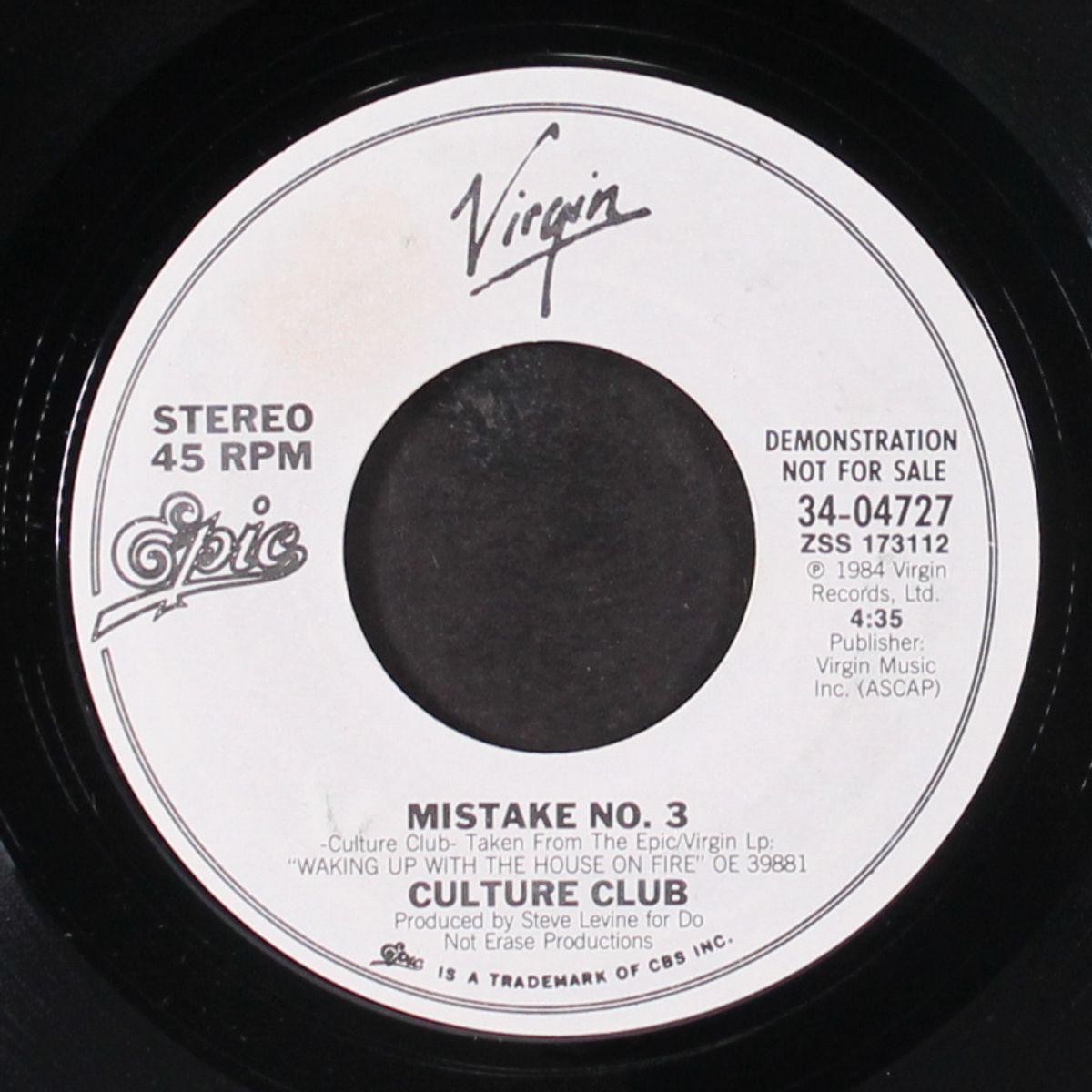 mistake no. 3 / same by CULTURE CLUB
