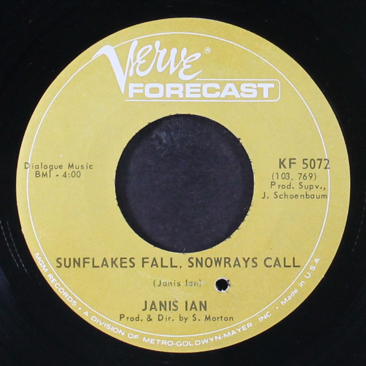 insanity comes quietly to the structured mind / sunflakes fall, snowrays call by JANIS IAN