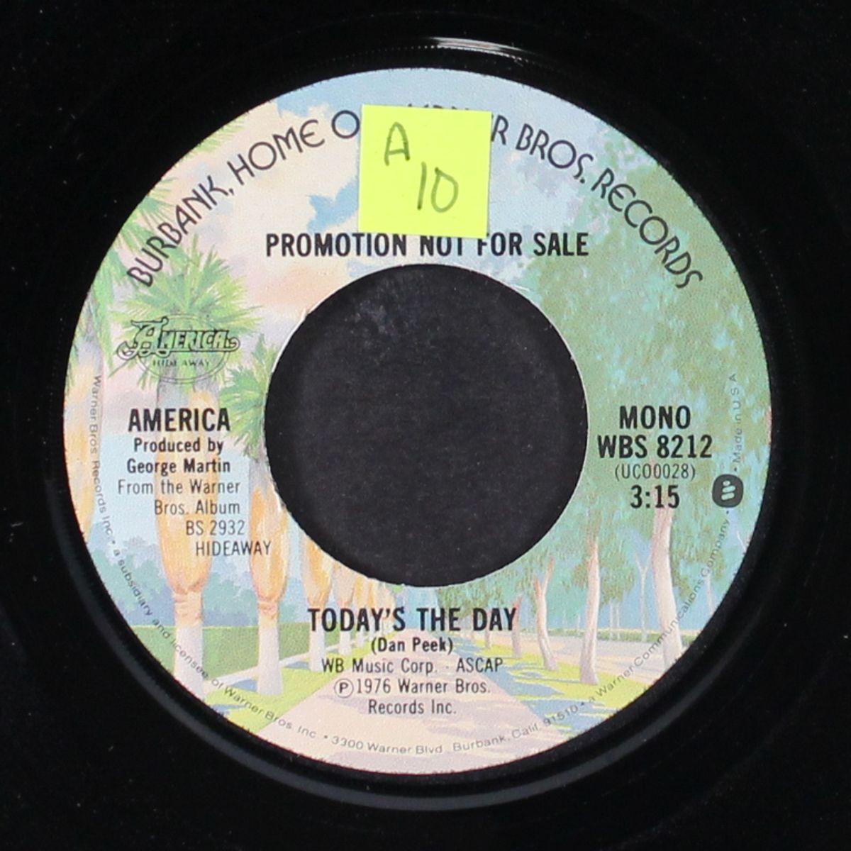 today's the day / mono by AMERICA