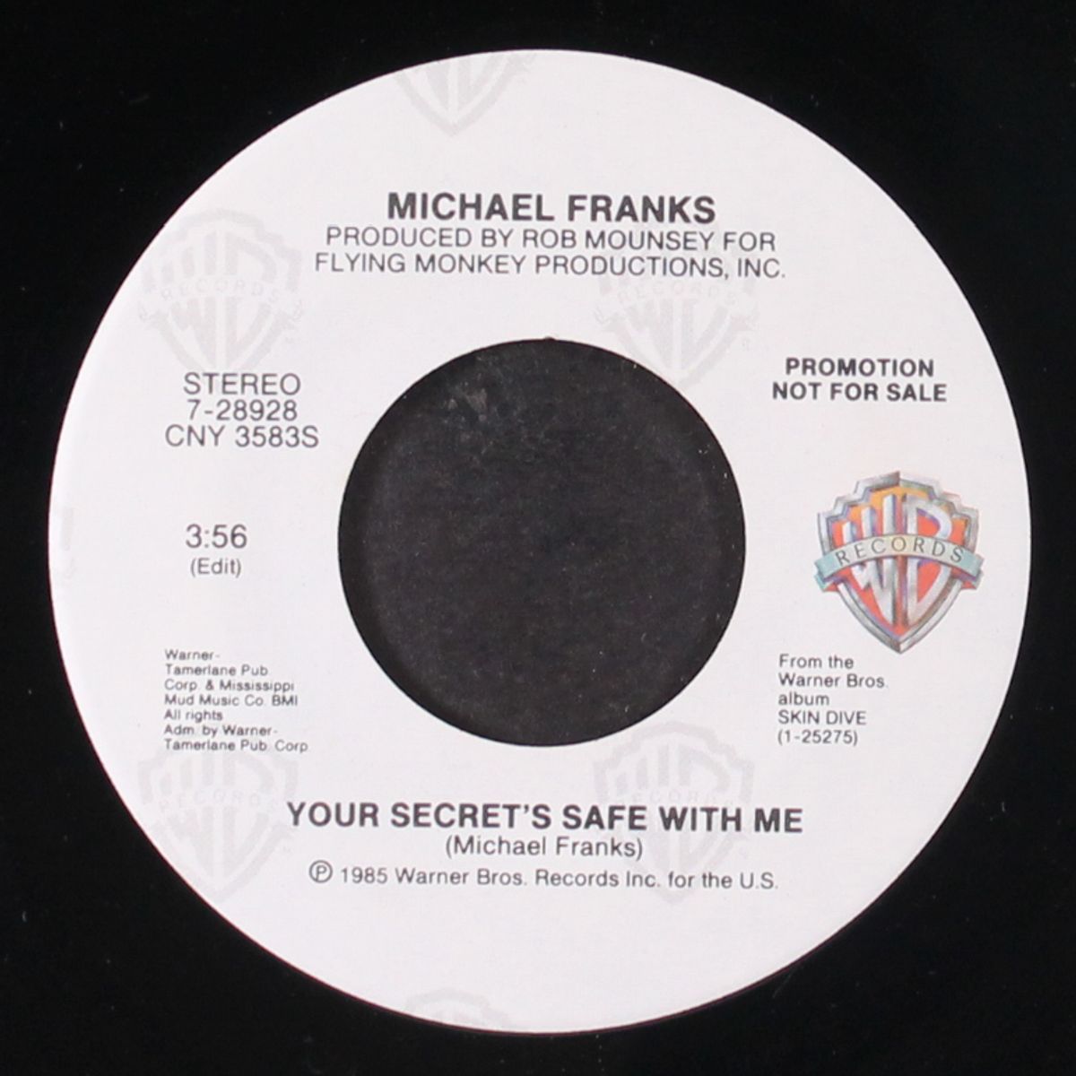 your secret's safe with me / same by MICHAEL FRANKS