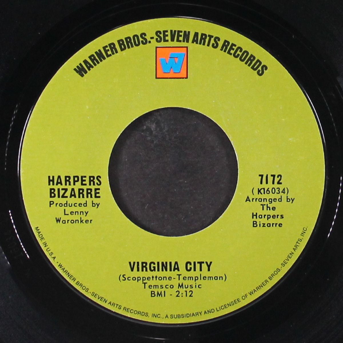 virginia city / cotton candy sandman by HARPERS BIZARRE