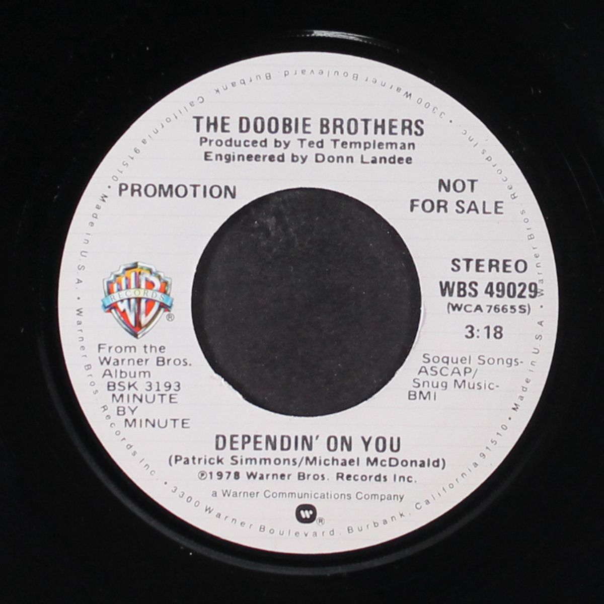 dependin' on you / mono by DOOBIE BROTHERS