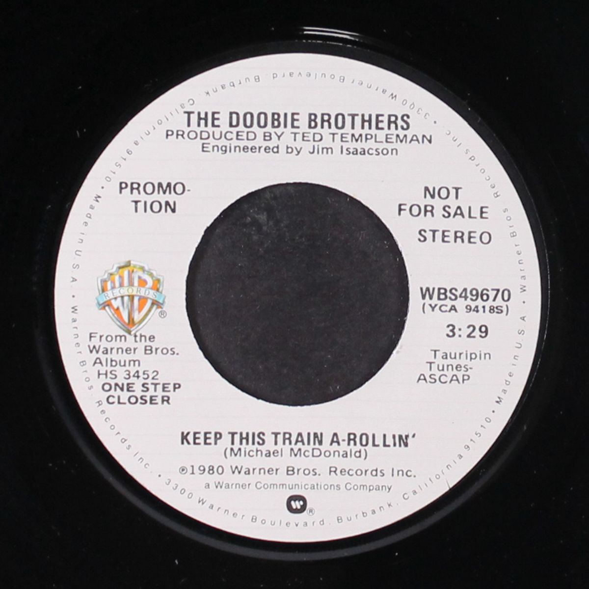 keep this train -rollin' / mono by DOOBIE BROTHERS