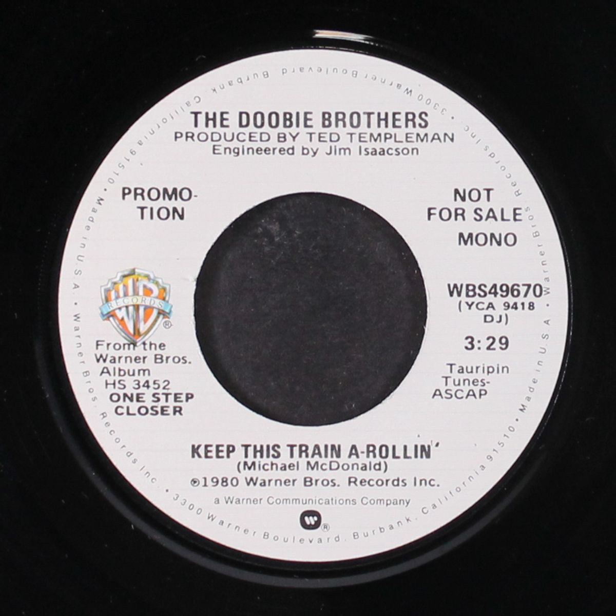 keep this train -rollin' / mono by DOOBIE BROTHERS