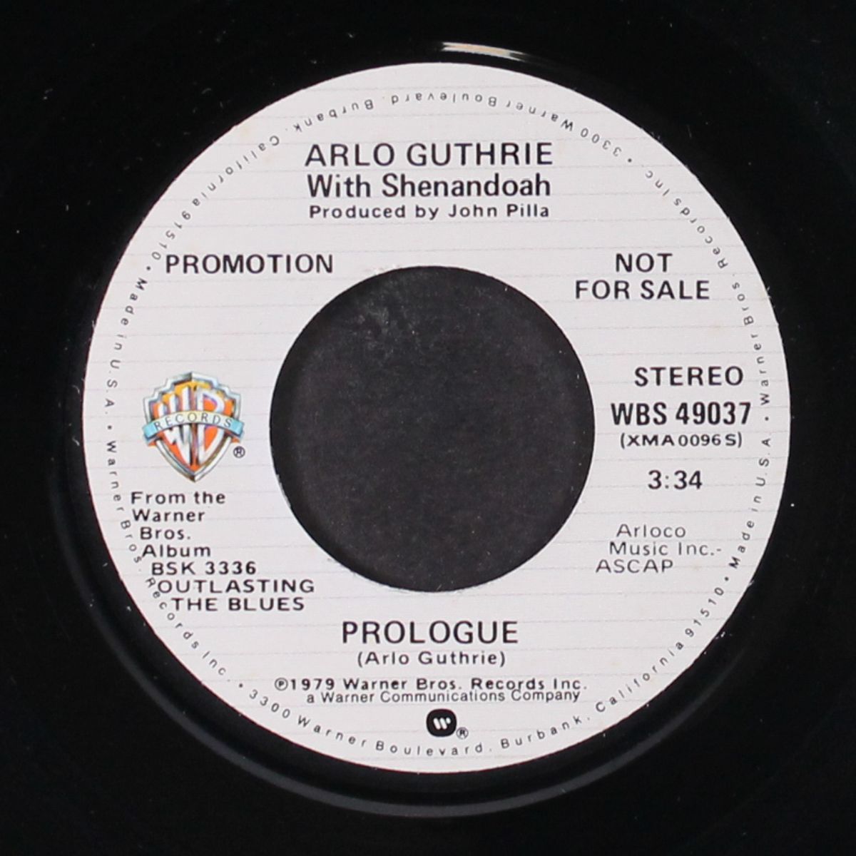 prologue / mono by ARLO GUTHRIE