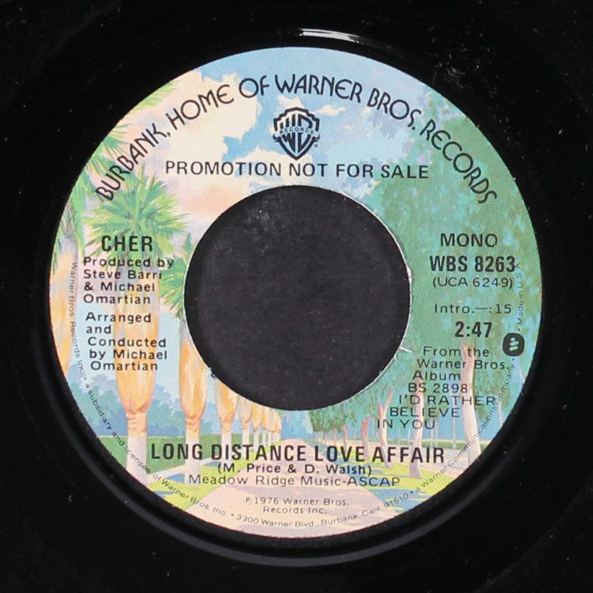 long distance love affair by CHER