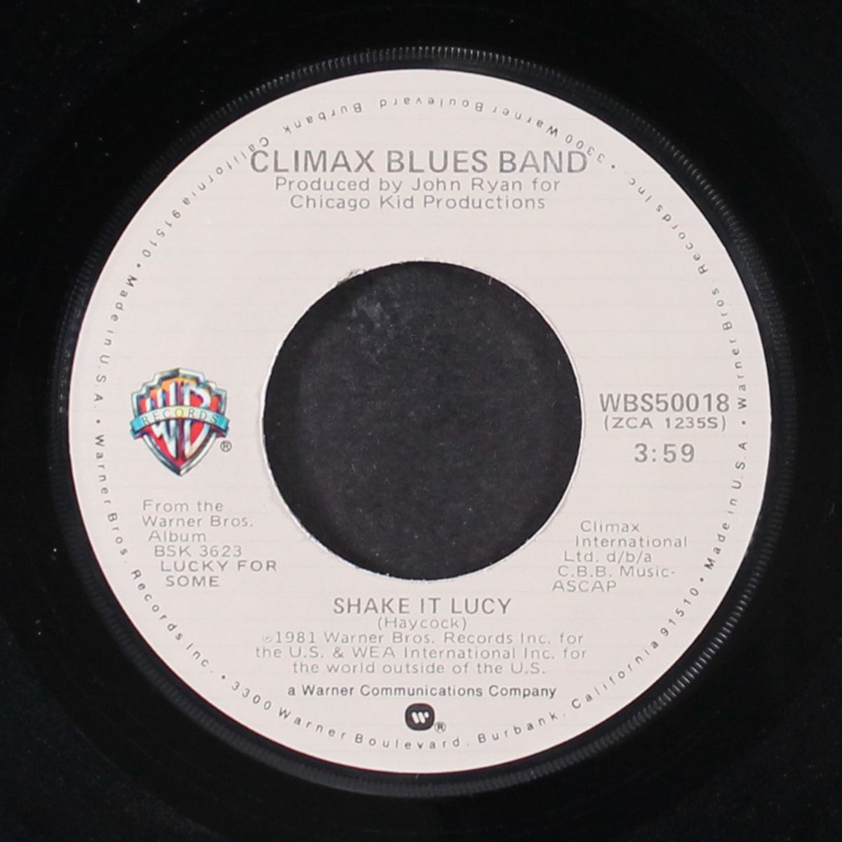 breakdown / shake it lucy by CLIMAX BLUES BAND