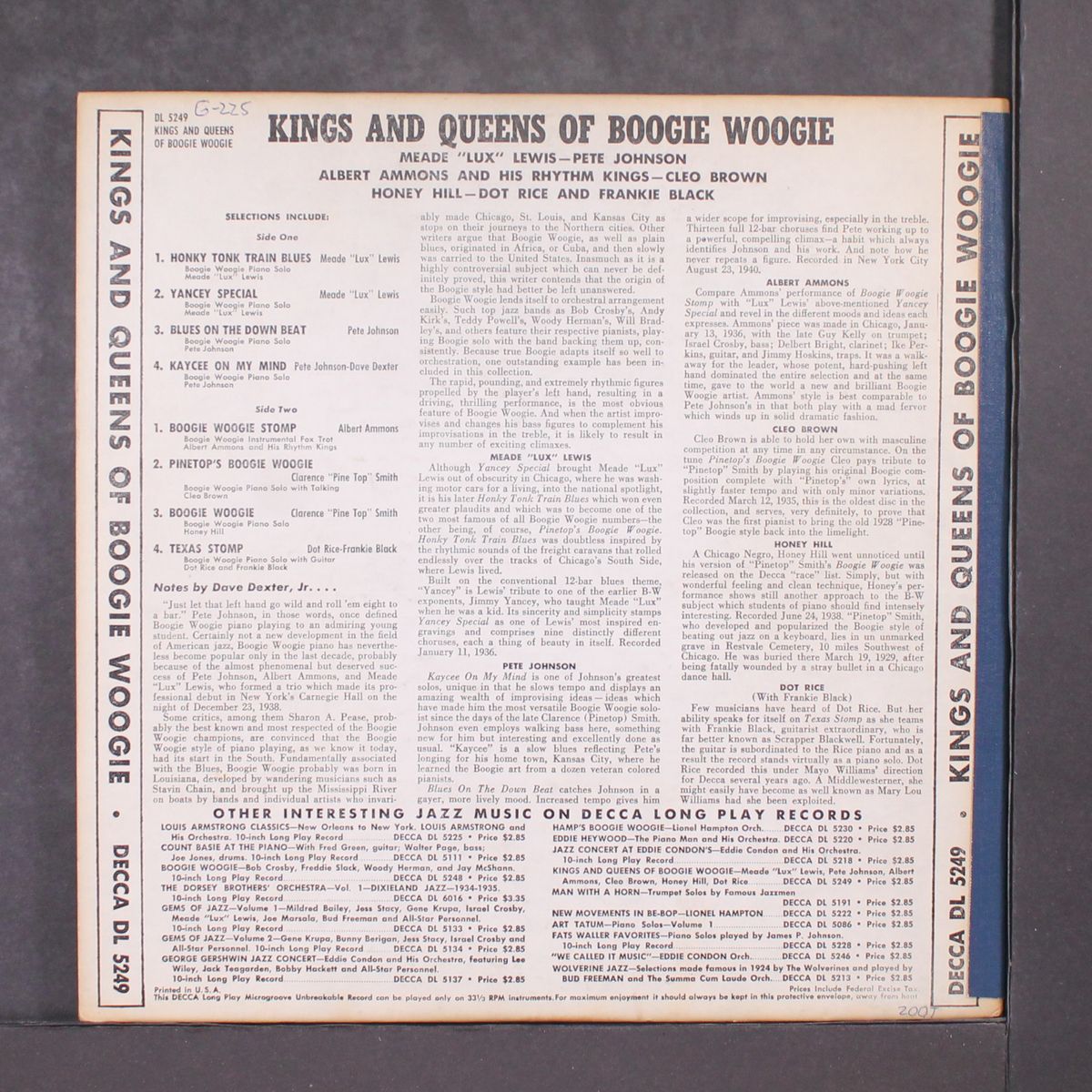 kings and queens of boogie woogie by VARIOUS