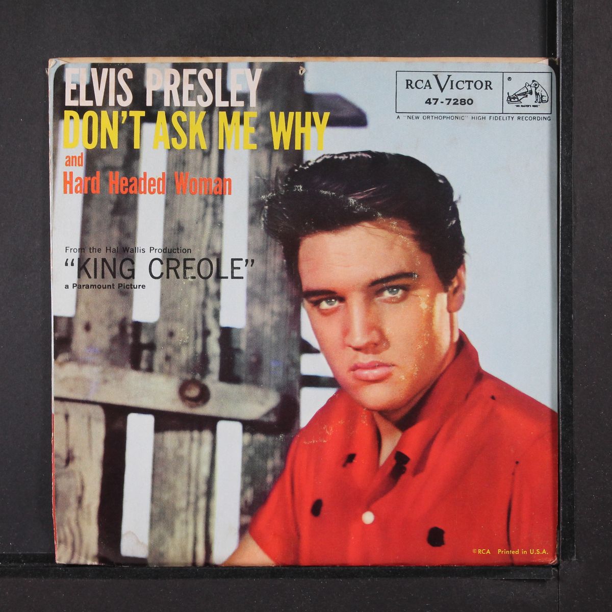 hard headed woman / don't ask me why by ELVIS PRESLEY
