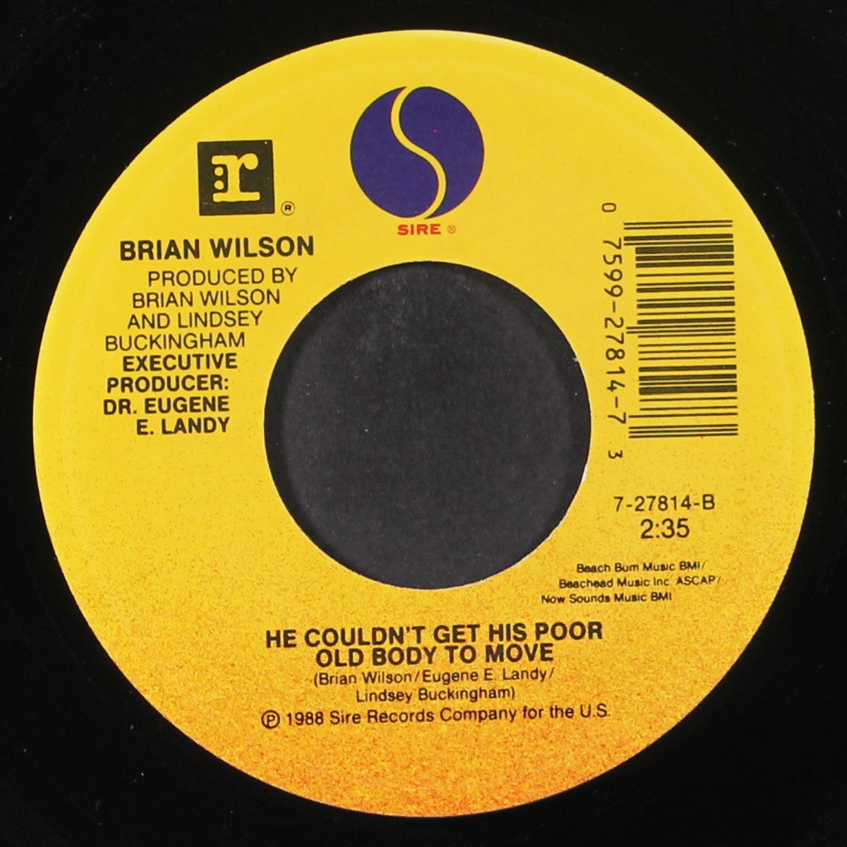 love and mercy / he couldn't get his poor by BRIAN WILSON
