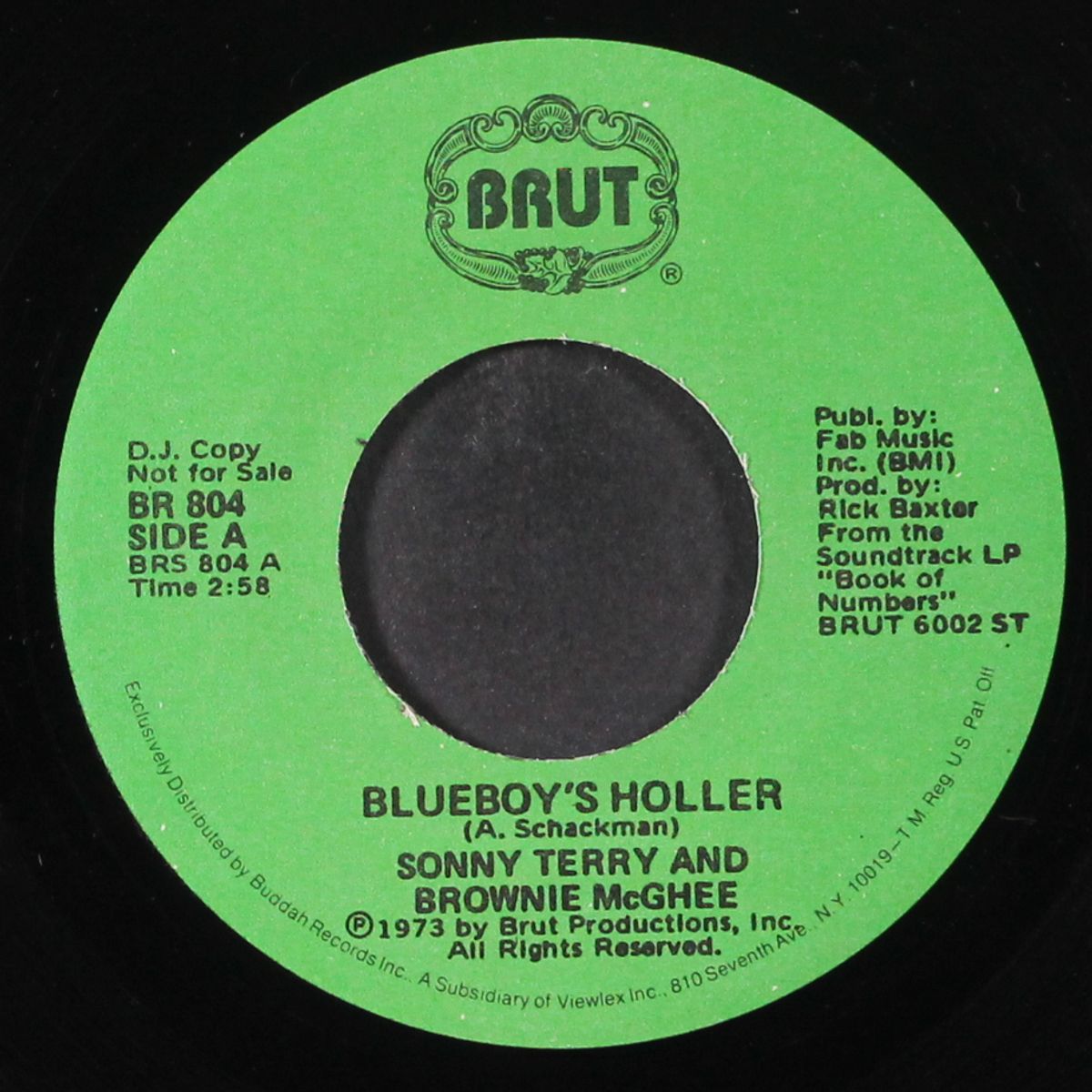 blueboy's holler / blue's last walk by SONNY TERRY & BROWNIE MCGHEE