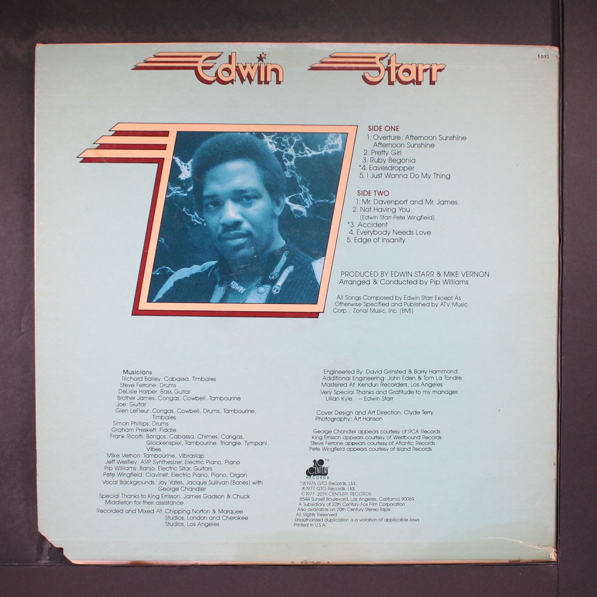 edwin starr by EDWIN STARR