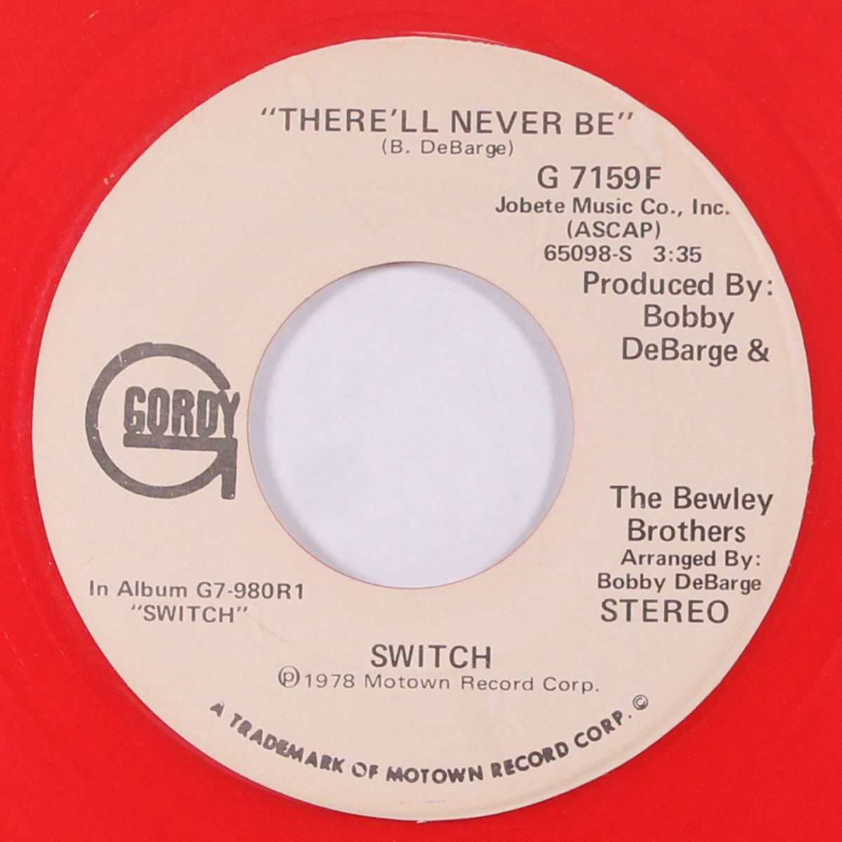 there'll never be / same by SWITCH