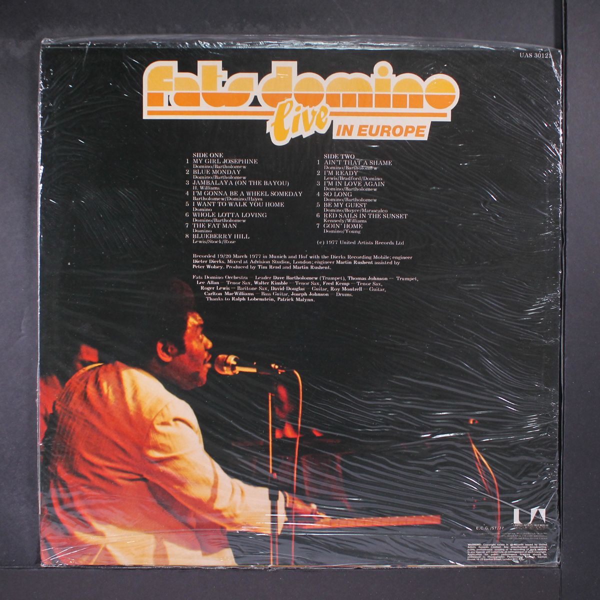 live in europe by FATS DOMINO