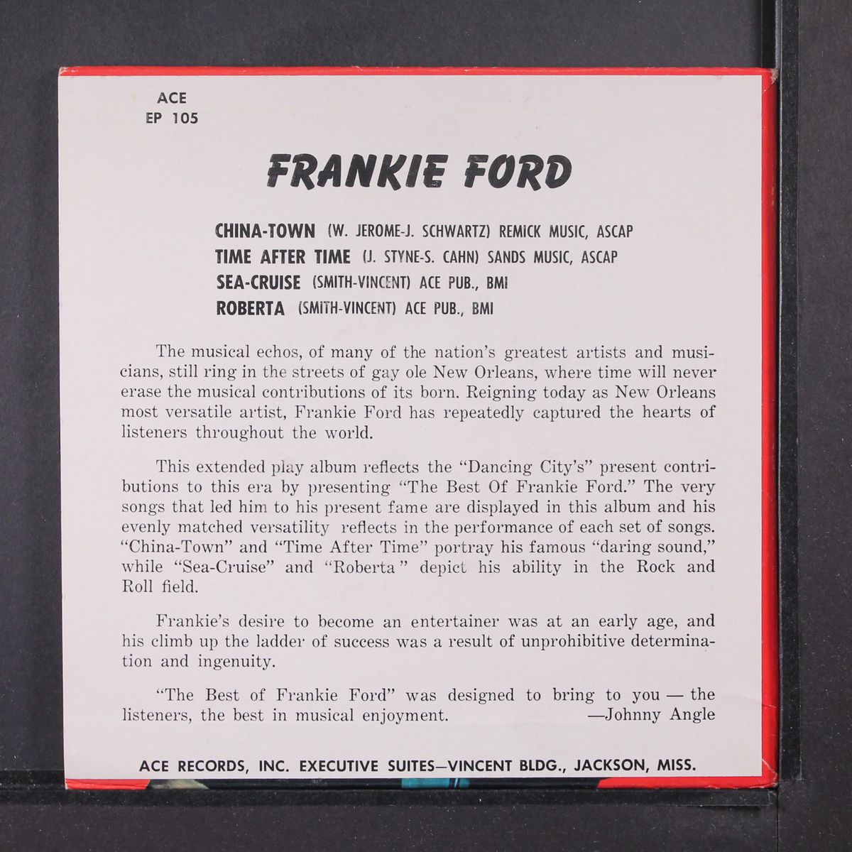the best of frankie ford by FRANKIE FORD