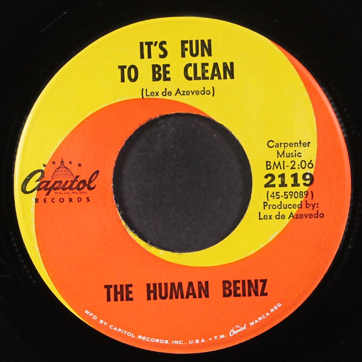 turn on your love light / fun to be clean by HUMAN BEINZ