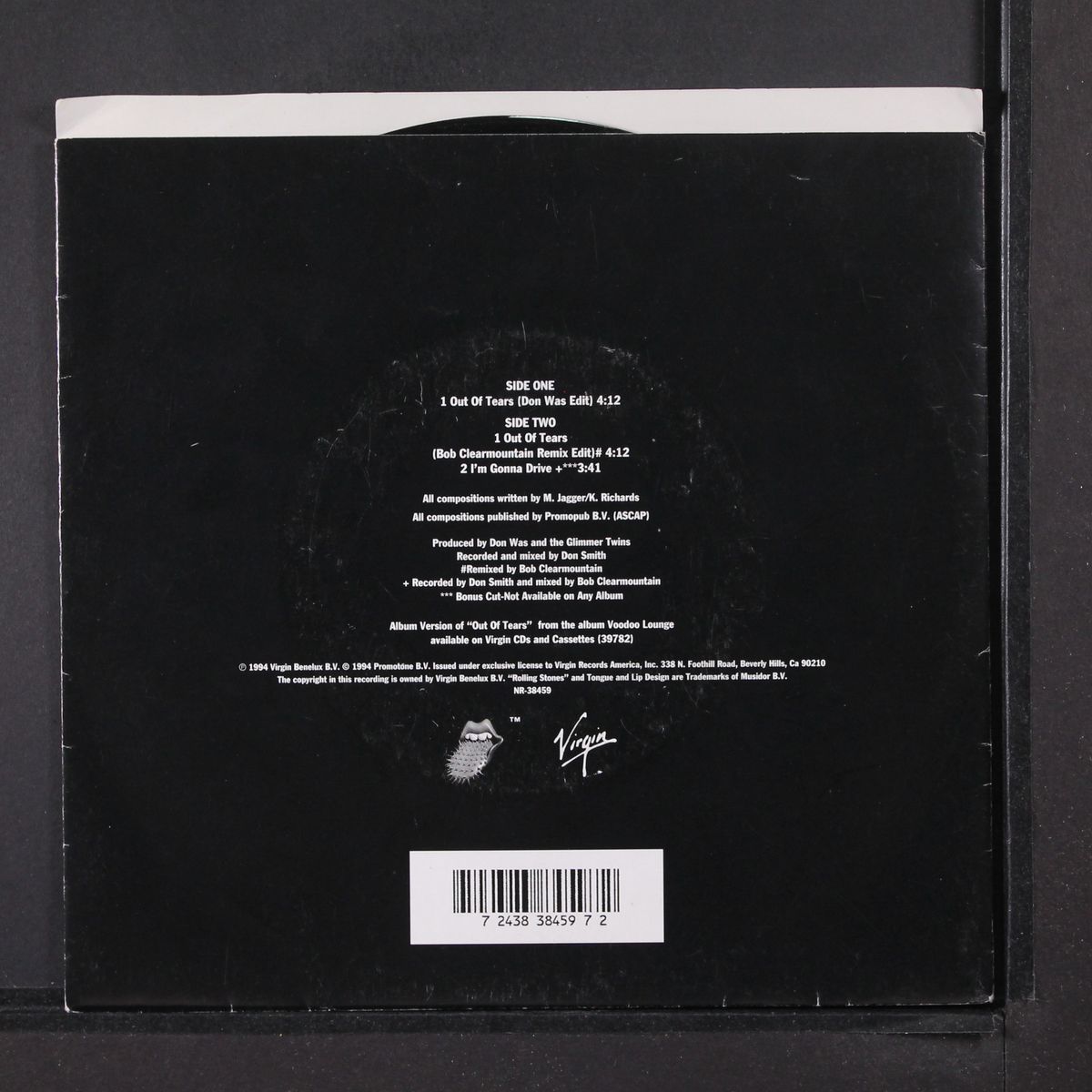 out of tears by ROLLING STONES
