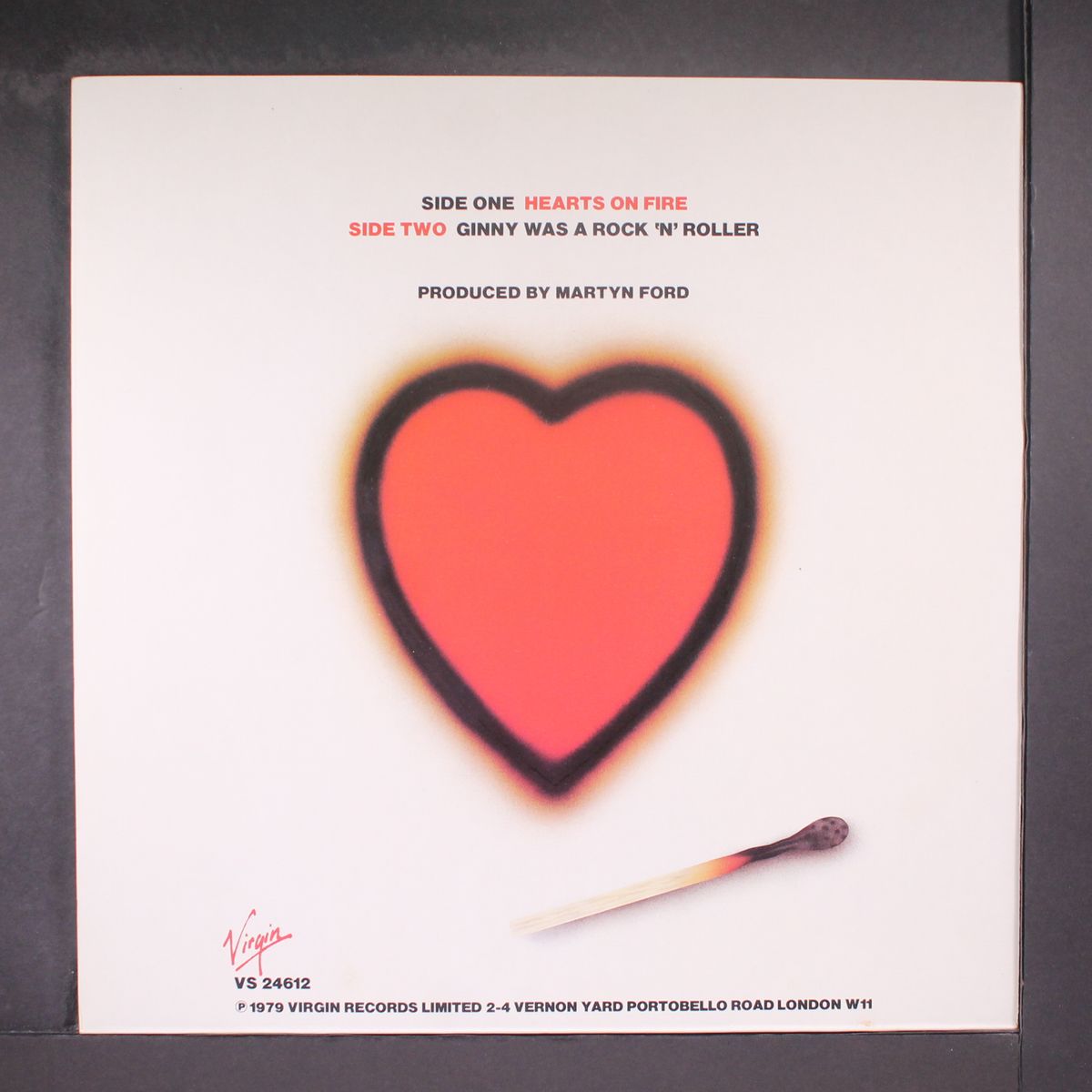 hearts on fire / ginny was a rock 'n' roller by PHIL CORDELL
