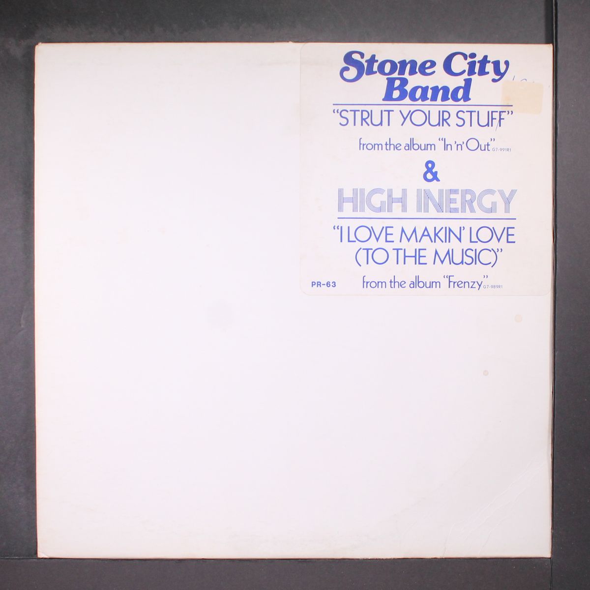 strut your stuff / i love makin' love by STONE CITY BAND / HIGH INERGY