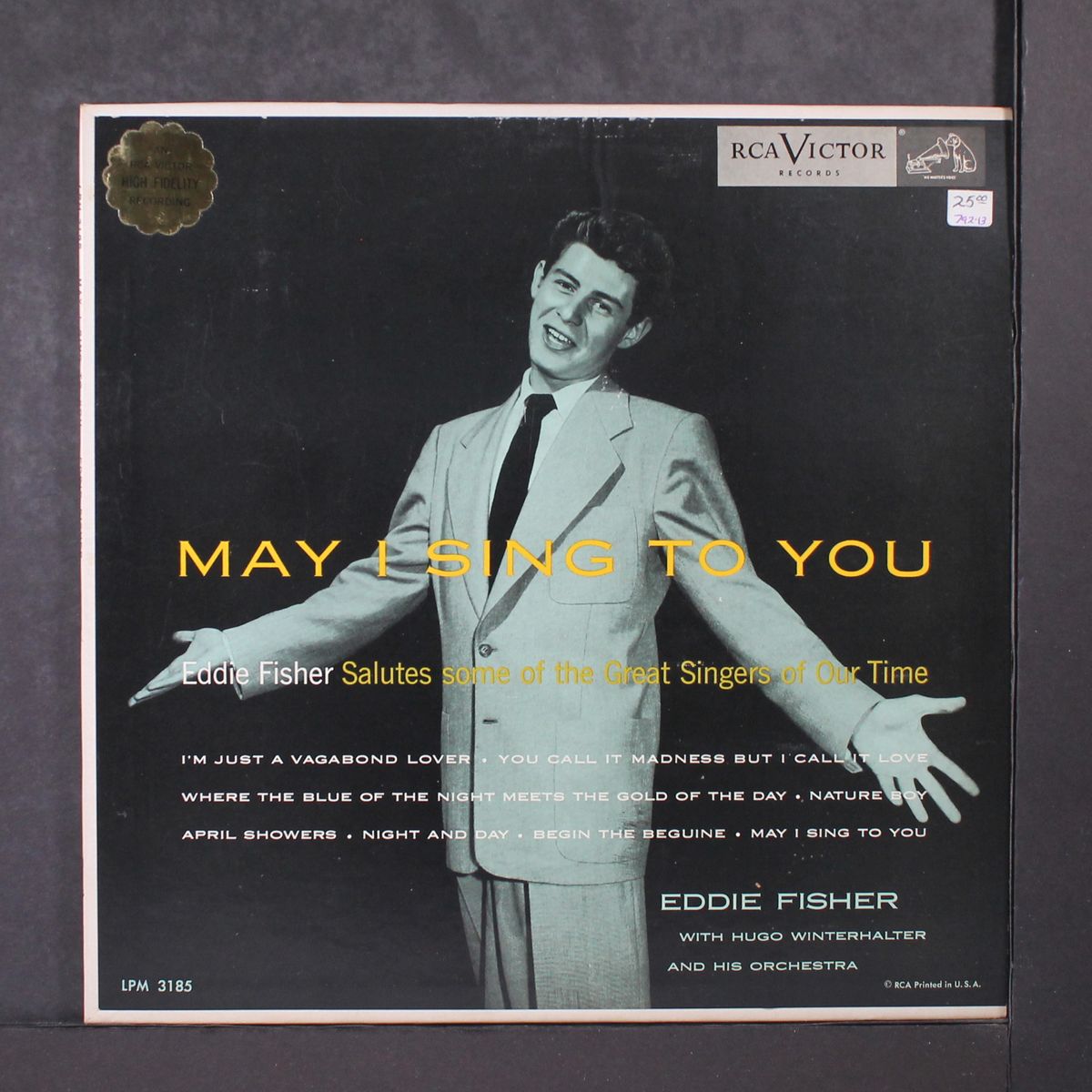 may i sing to you by EDDIE FISHER