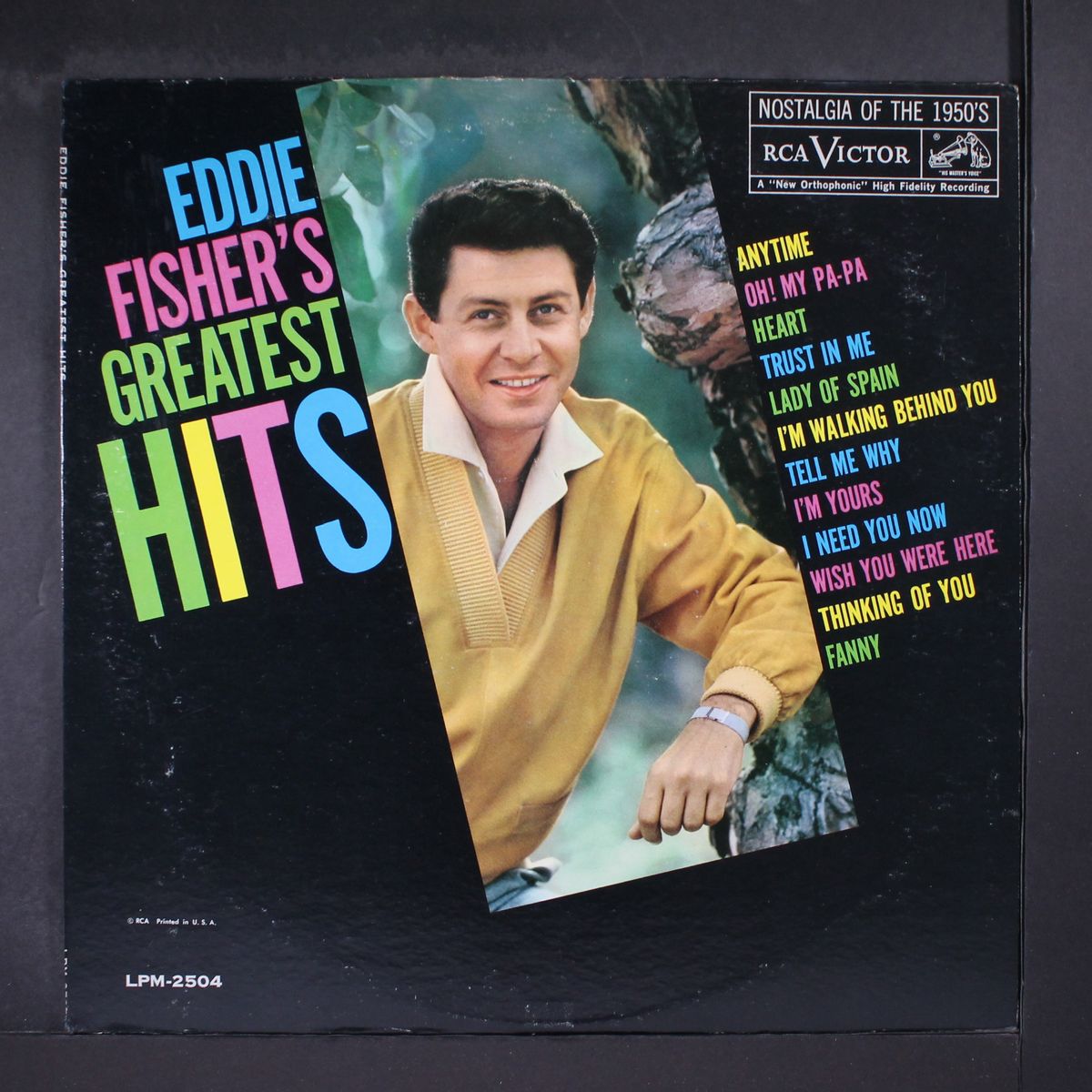 greatest hits by EDDIE FISHER