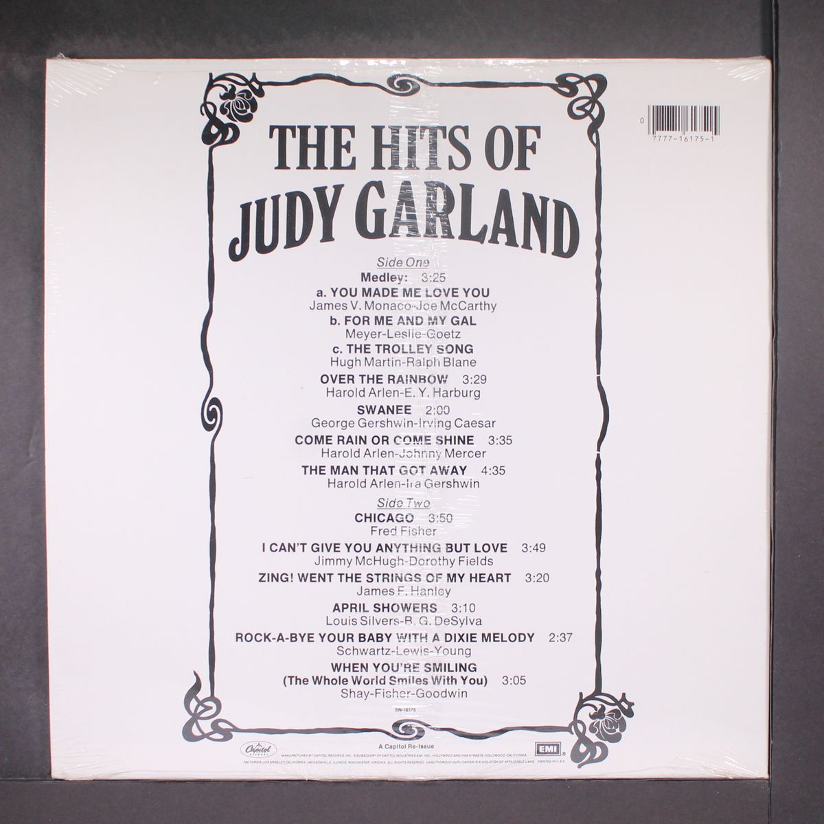 the hits of judy garland by JUDY GARLAND