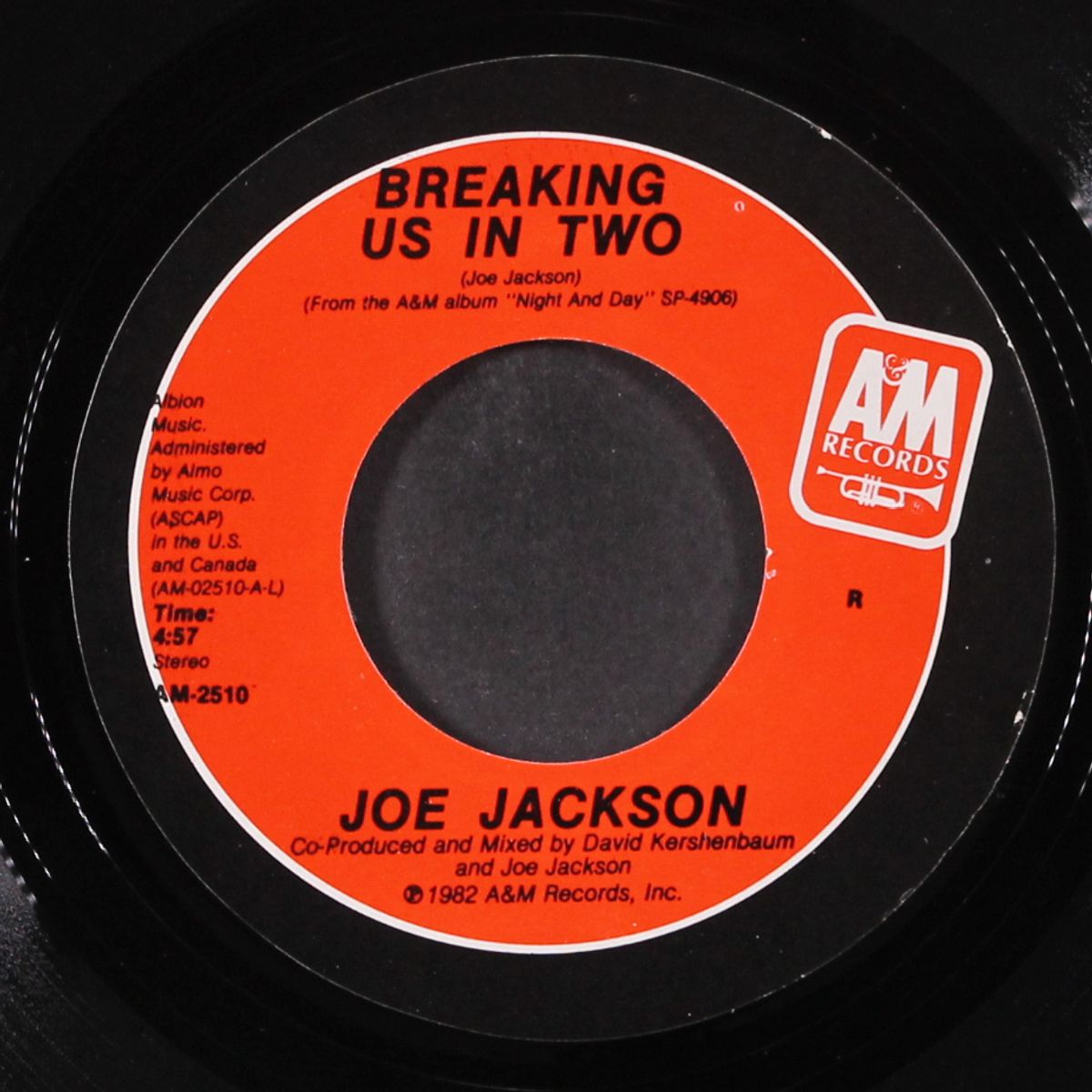 breaking us in two / target by JOE JACKSON