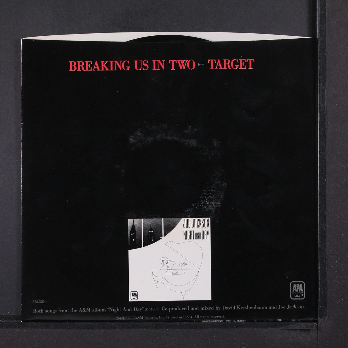 breaking us in two / target by JOE JACKSON