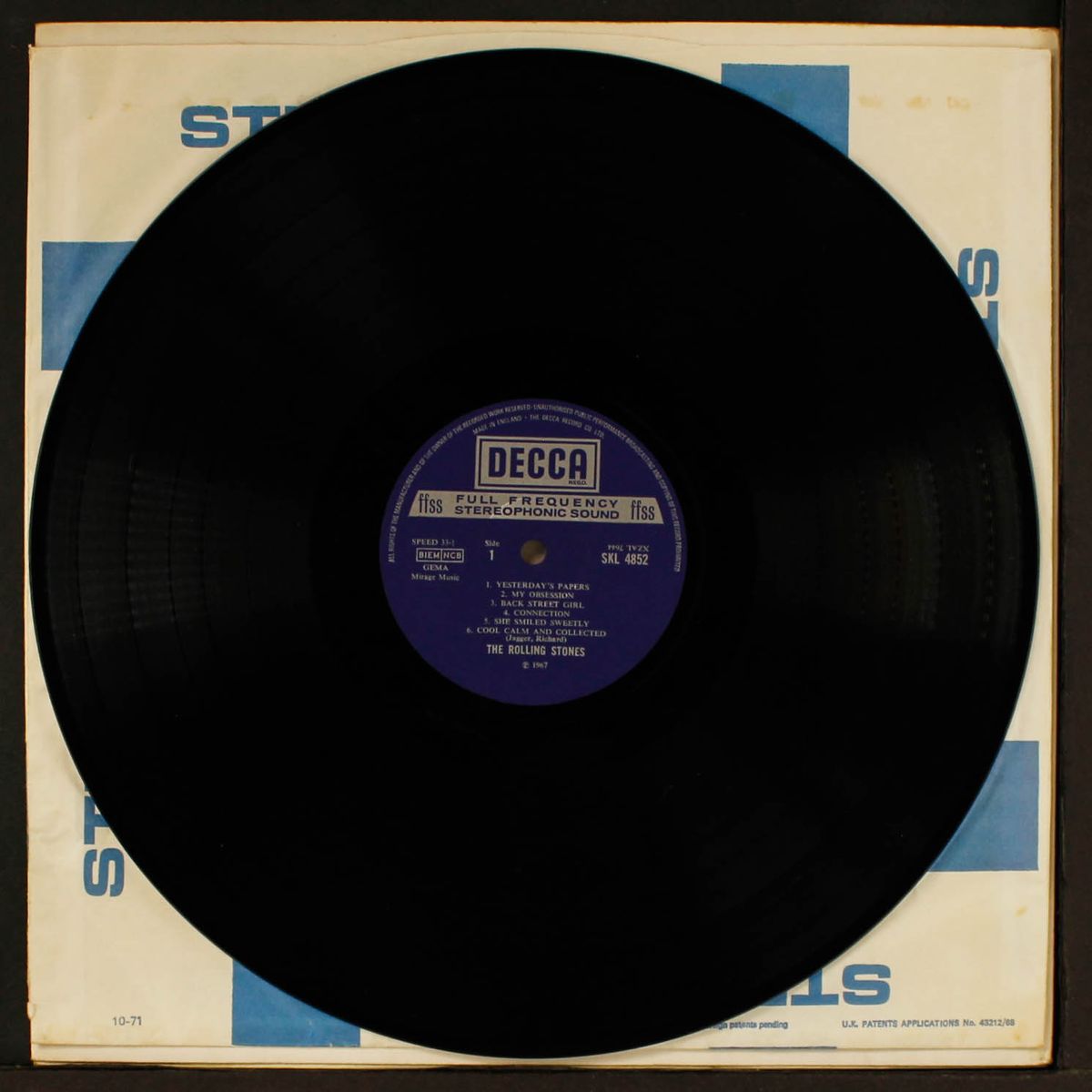 between the buttons by ROLLING STONES