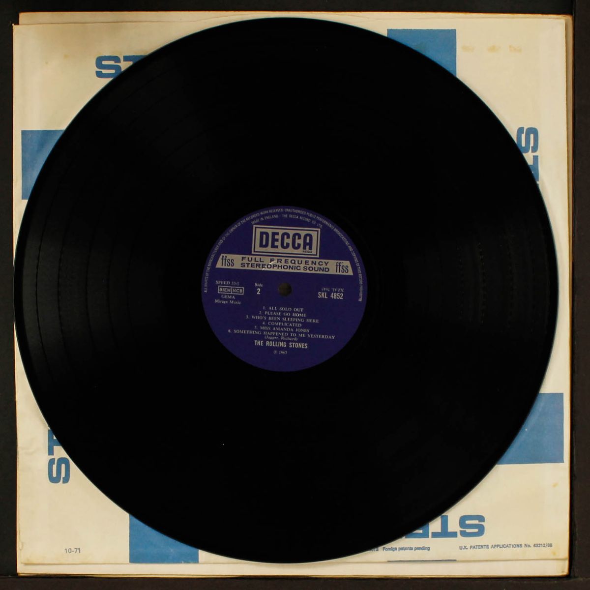 between the buttons by ROLLING STONES