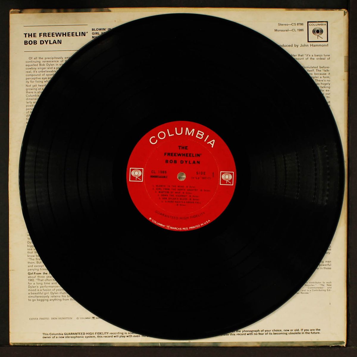 the freewheelin' bob dylan by BOB DYLAN