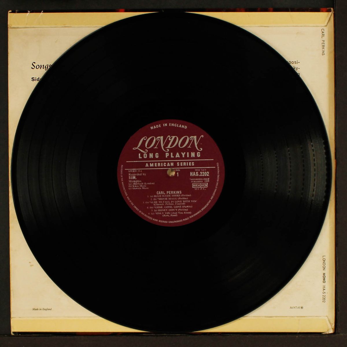 dance album of carl perkins by CARL PERKINS