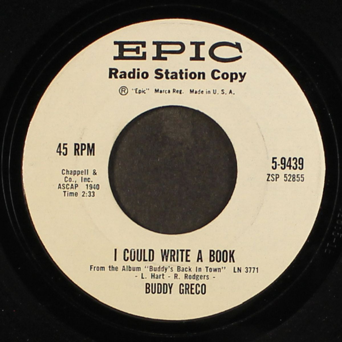 they took john away / i could write a book by BUDDY GRECO